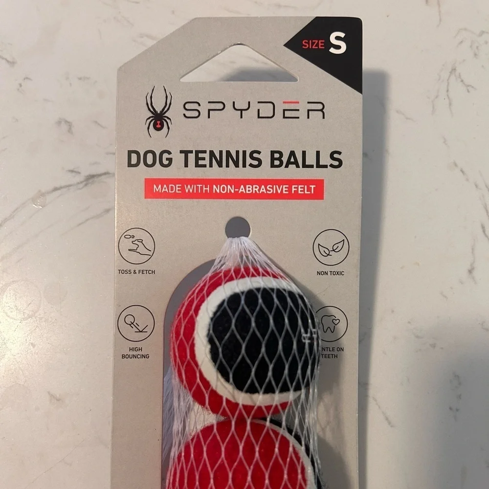 Spyder Dog Tennis Balls - 4 pack -Small